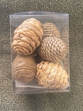 Ashland Decorative Easter Eggs Natural Rustic Farmhouse 8 Pc